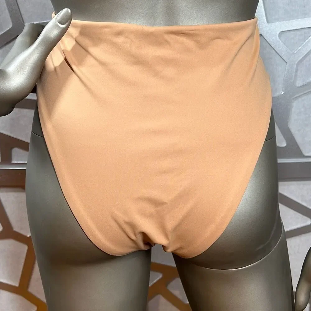 Skims Rhinestones Bandeau High waisted Nude Bikini S